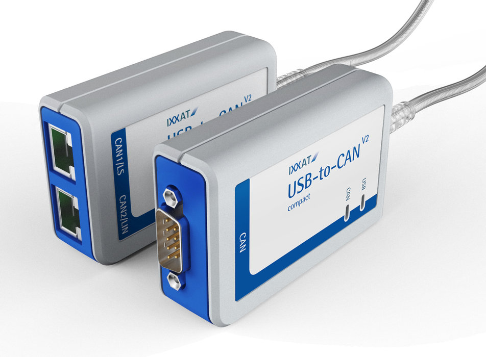 Interface IXXAT USB-to-CAN V2 : encore plus performante.
